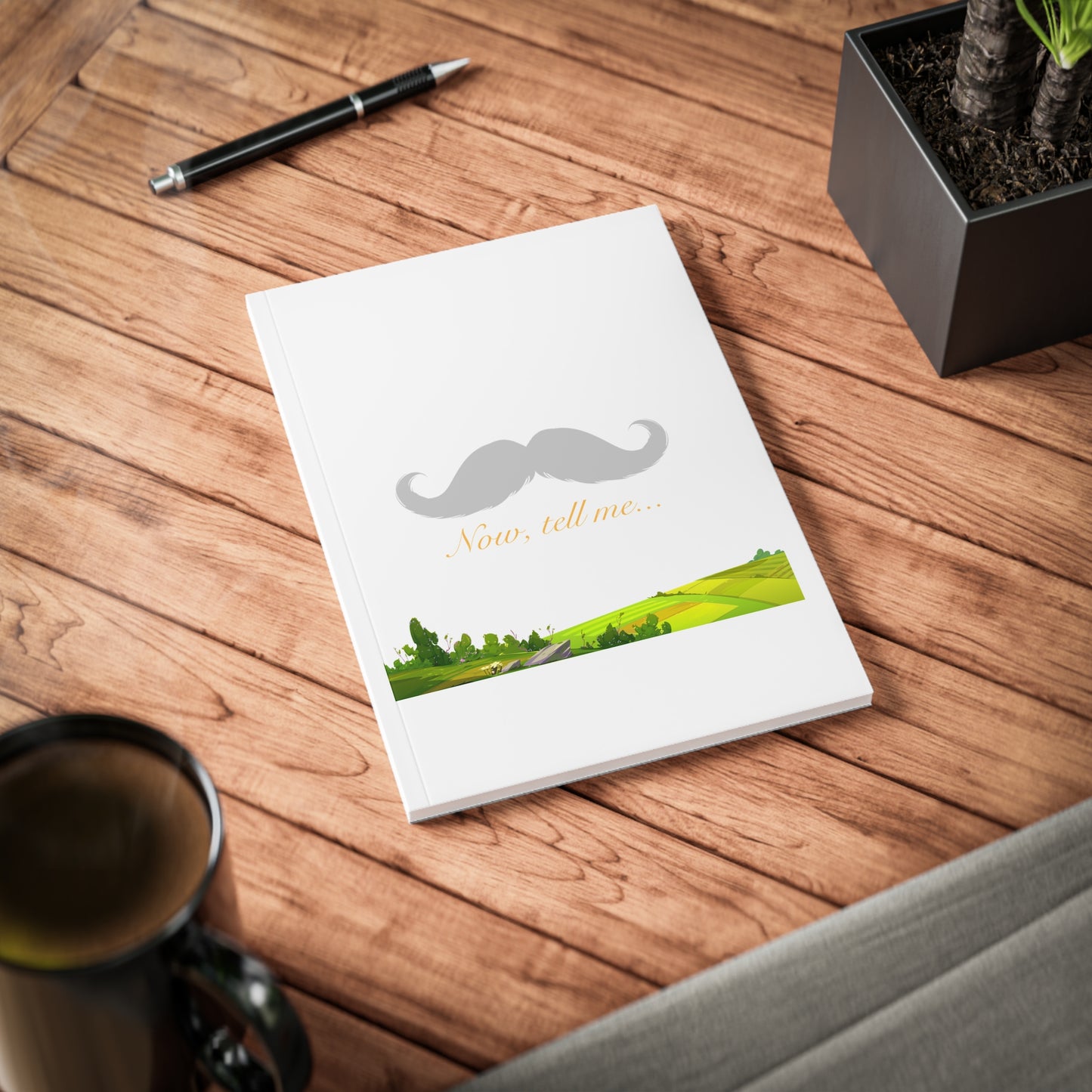 Moustache A5 Softcover Notebook